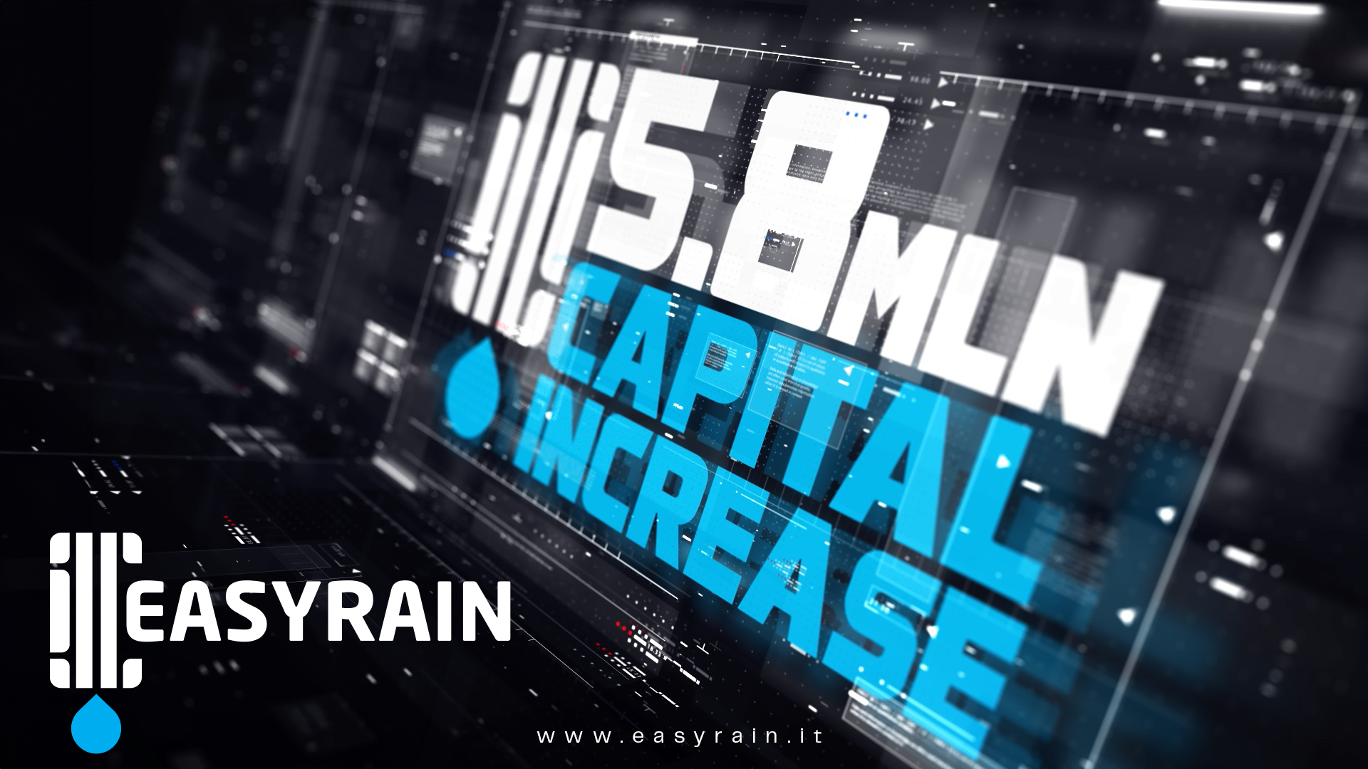 Easyrain announce a new 5.8 million euros funding round!